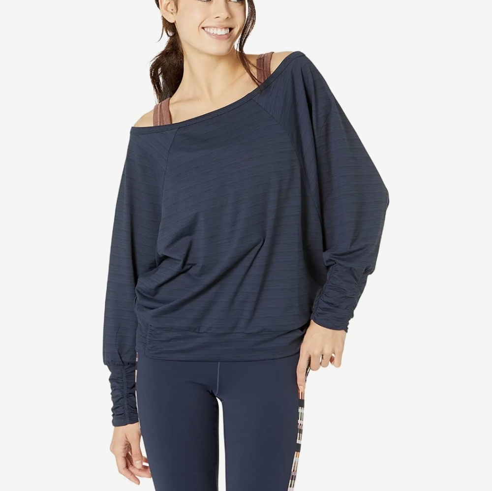 Prana Ridgeview Top Nautical Navy Large